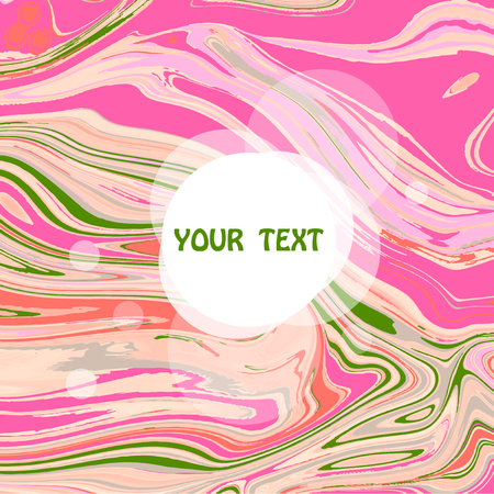 Colorful geometric background. Fluid shapes composition.のイラスト素材