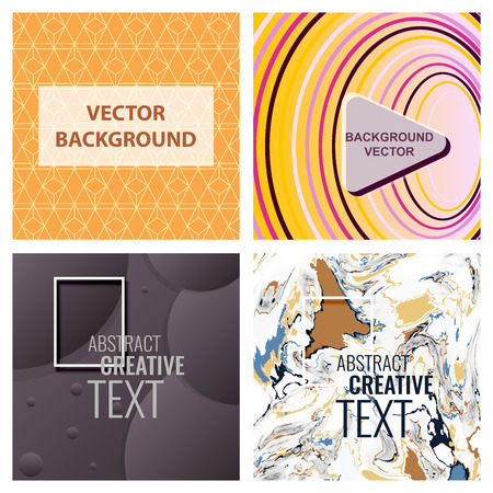 Modern abstract circle geometric design, pattern, round badge and background for modern design, decorated, flyer, cover and template.のイラスト素材