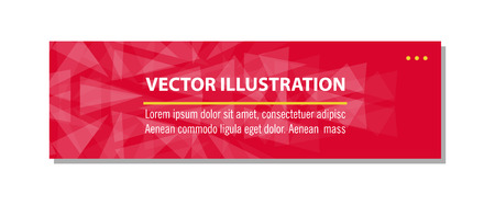 Vector design Banner background.のイラスト素材