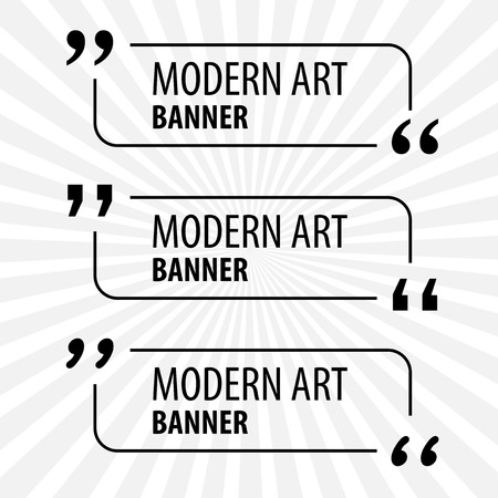 Modern art abstract banner. Vector square frame for text with blue paintbrush lines.のイラスト素材
