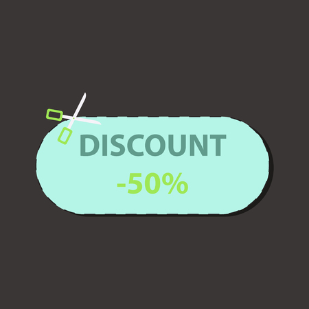 Big Sale Banner. Ribbon. Vector Illustrationのイラスト素材
