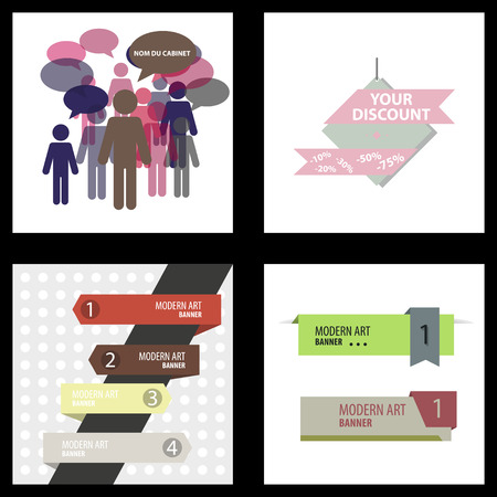 Vector flyer for business and web information. Infografics for economyのイラスト素材