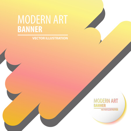 vector minimalistic colorful background. bright trend colors Creative design graphics for posters, sites, printing. Vector line gradient halftone. frame for text Modern Art graphics.のイラスト素材