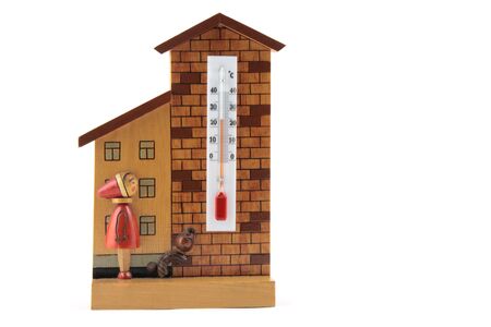 The original thermometer on a white background