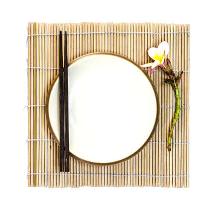 An empty dish for place your foodの写真素材