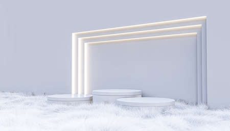 A 3d rendering image of isolated green grass on trasparent background. Isolated object for scene...