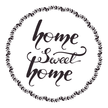 Home, Sweet home.のイラスト素材