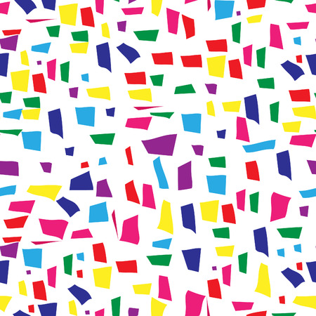 Seamless pattern with Confetti. Vector illustration.のイラスト素材