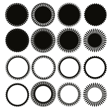 Set of Vector Badge templates.のイラスト素材
