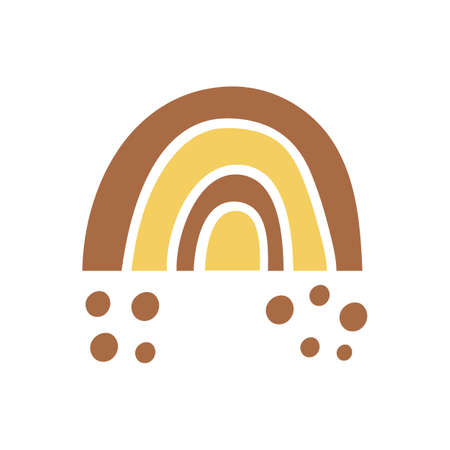 Abstract rainbow design. Vector illustration.のイラスト素材