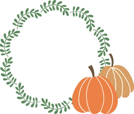 Floral Frame Design. Vector illustration.のイラスト素材