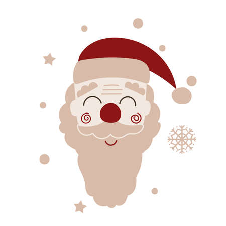 Santa Claus design. Vector illustration.のイラスト素材
