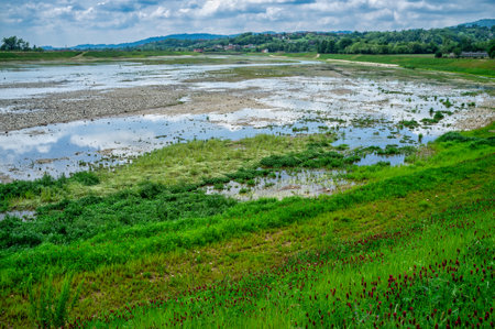 River engineering works for flood protection and hydraulic and reclamation projects on the Agno...