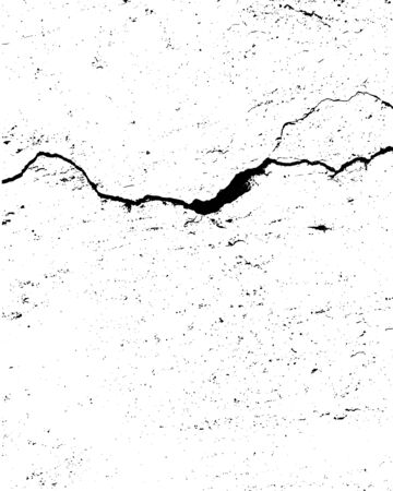 Vector grunge texture. Abstract background, old concrete wall. Overlay illustration over any design to create grungy vintage effect and depth. For posters, banners, retro and urban designs.のイラスト素材