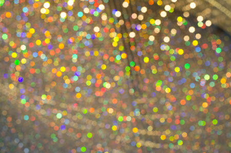 Elegant abstract background with bokeh lights and starsの写真素材