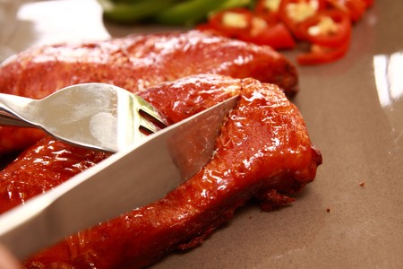 Chicken cut.の写真素材