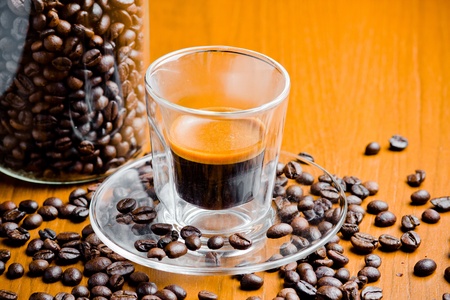 Coffee shot.の写真素材