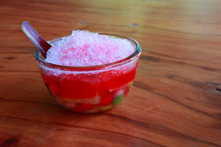 Ice candy red の写真素材
