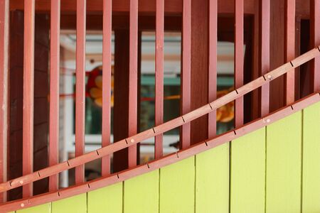 Green vintage wooden background の写真素材