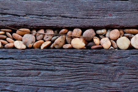 Pathway stone to woodの写真素材