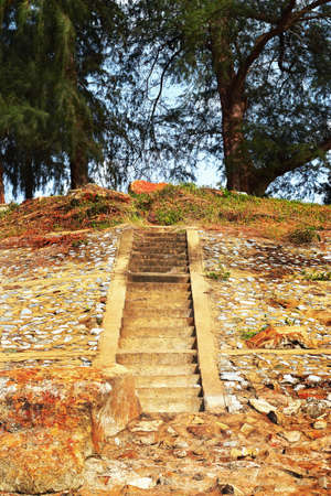old staircase の写真素材