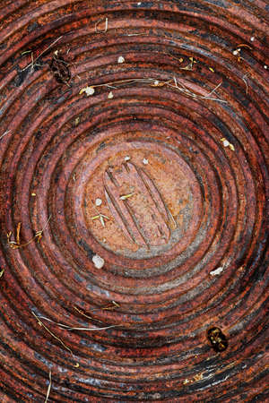 Old iron backgroundの写真素材