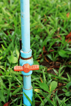 Faucets and grass