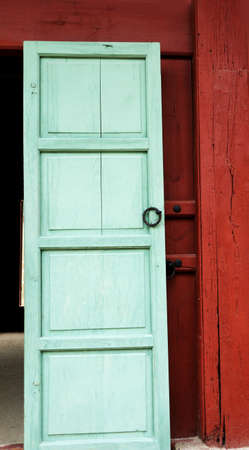 door wood vintageの写真素材