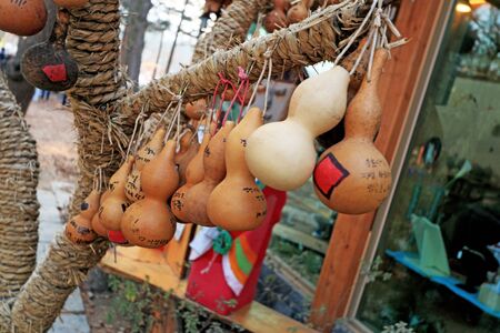 Calabash tree Koreaの写真素材