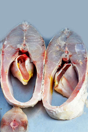 Fresh fish in the market の写真素材