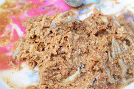 Salted fish - traditional Thailand Asia の写真素材