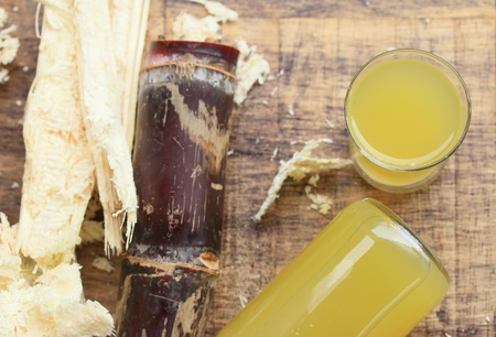 Cane juice with molassesの写真素材