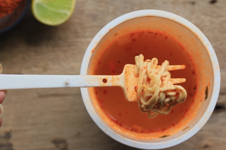 cup noodlesの写真素材