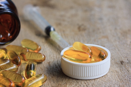 fish oil capsules