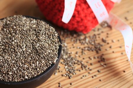 Chia seedsの写真素材