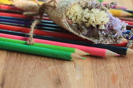 Colored pencilsの写真素材