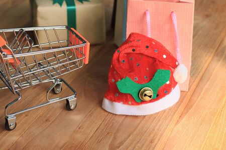 Shopping cartの写真素材