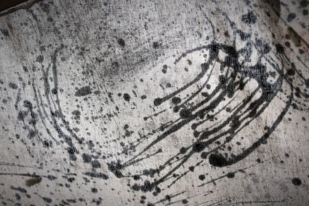 art fabric paint umbrellaの写真素材