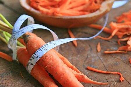 fresh carrotの写真素材