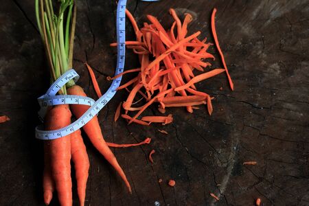 fresh carrotの写真素材