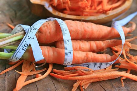 fresh carrotの写真素材