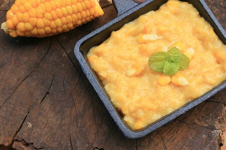 Corn soupの写真素材