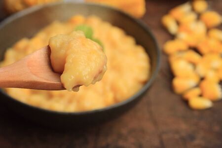 Corn soupの写真素材