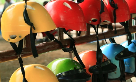 Motorcycle helmetの写真素材