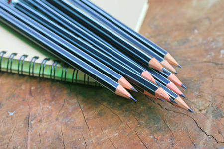 black pencils
