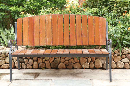 Chairs at the parkの写真素材