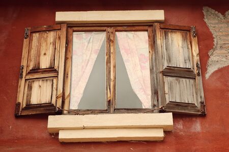 window construction the vintageの写真素材