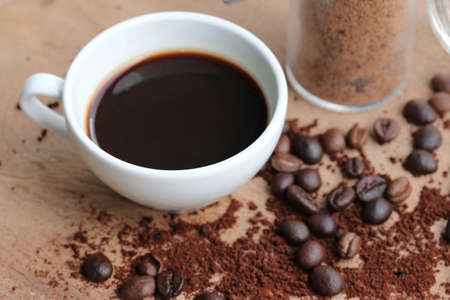 black coffee