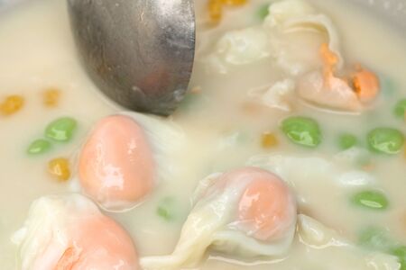 milk coconut sweet thailandの写真素材