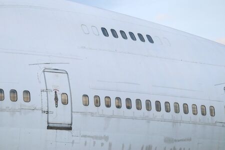 old airplaneの写真素材